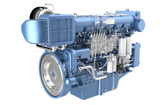 Weichai 170 series marine diesel engine (258-735kW)