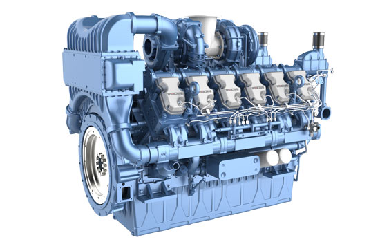 Weichai 12WH17 series marine diesel engine (1150-1620kW)