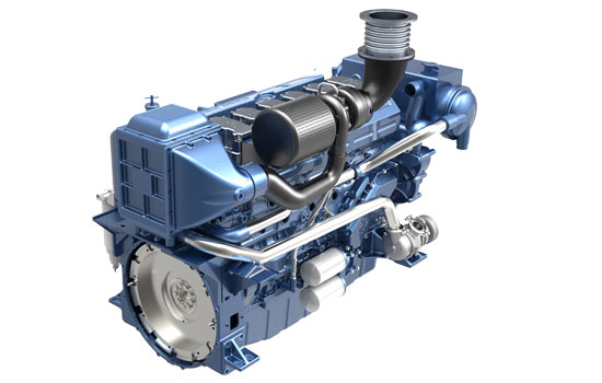 Weichai WP12 series marine diesel engine (295-405kW)