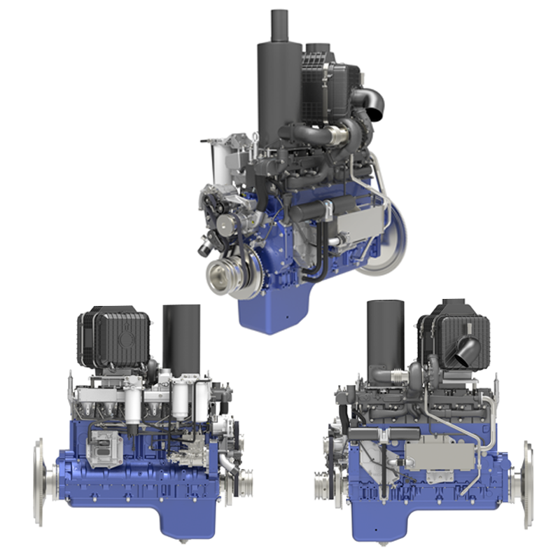 WP12 series engines for loaders