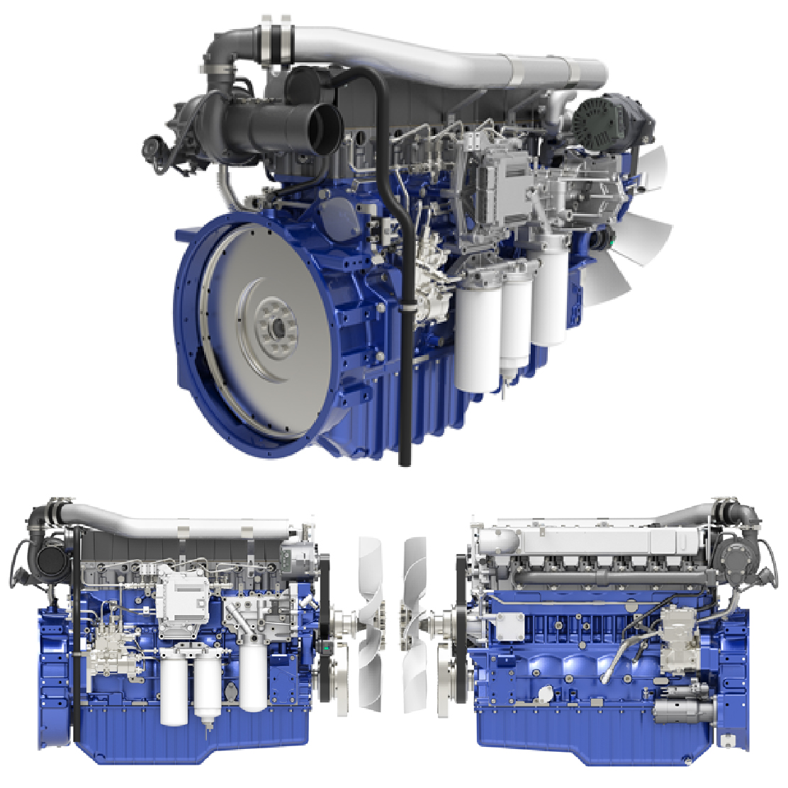 WP6 series engines for cranes