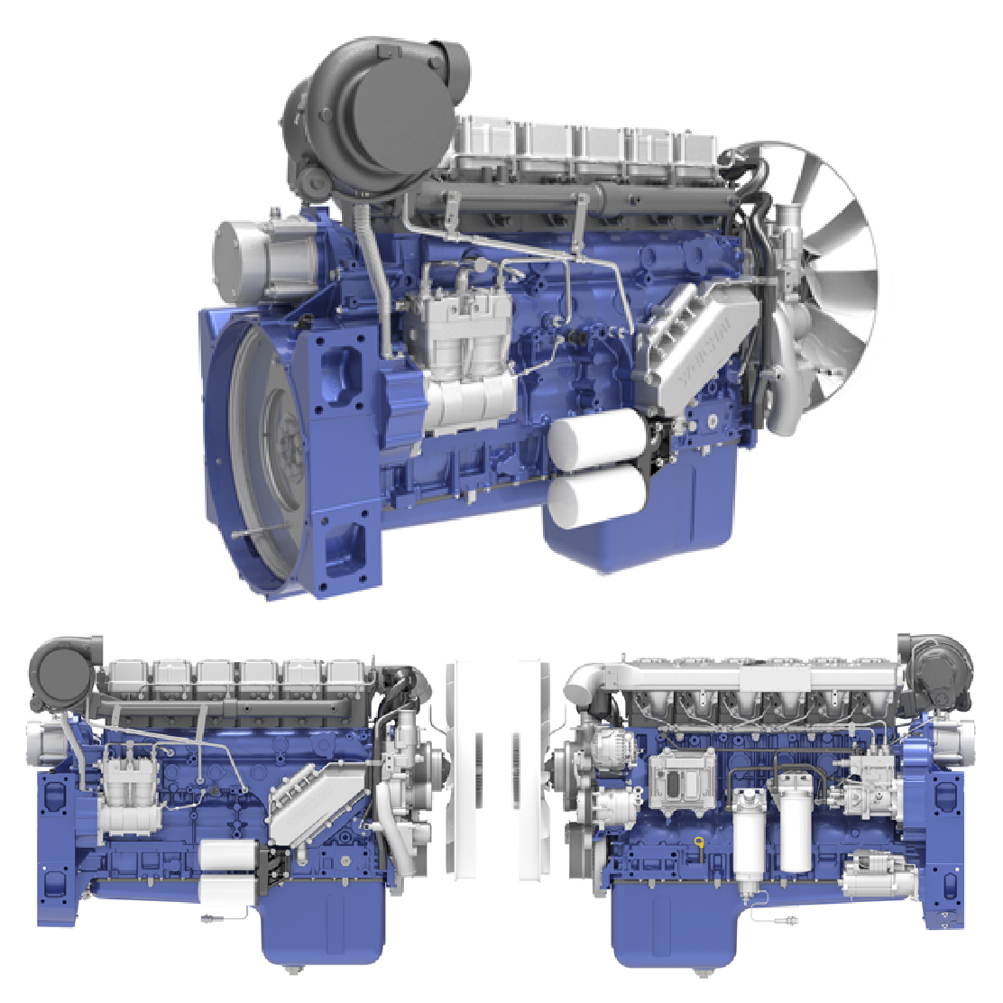 WP13 series engines for cranes