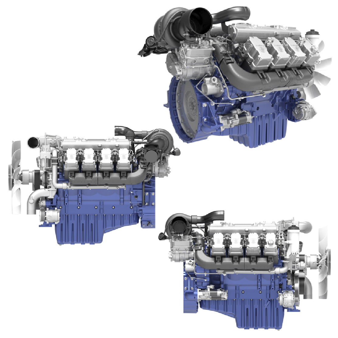 WP17 series engines for cranes