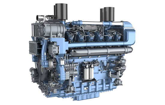 Weichai M55 series marine diesel engine (1150-1620kW)