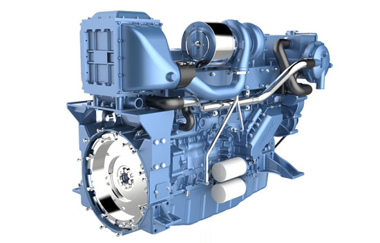 Weichai WP13 series marine diesel engine (330-405kW)