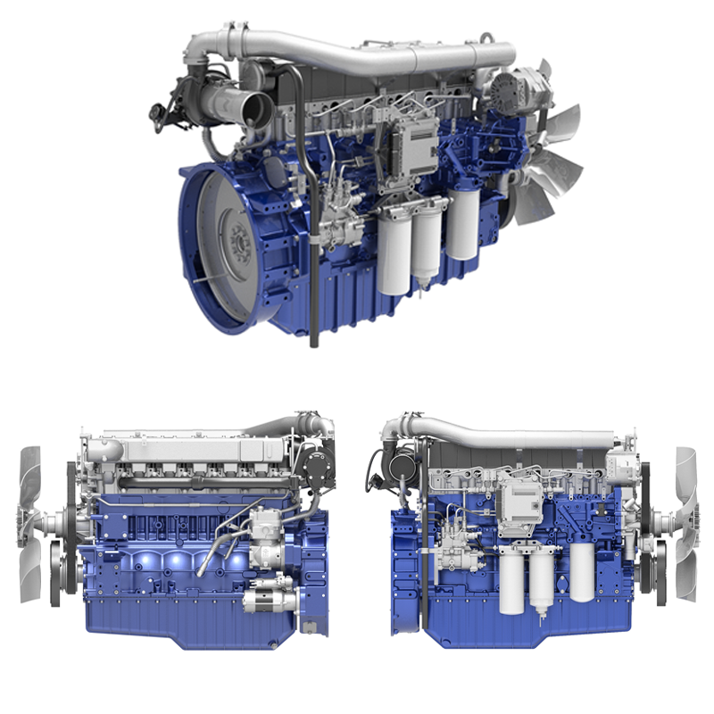 WP7 series engines for excavators