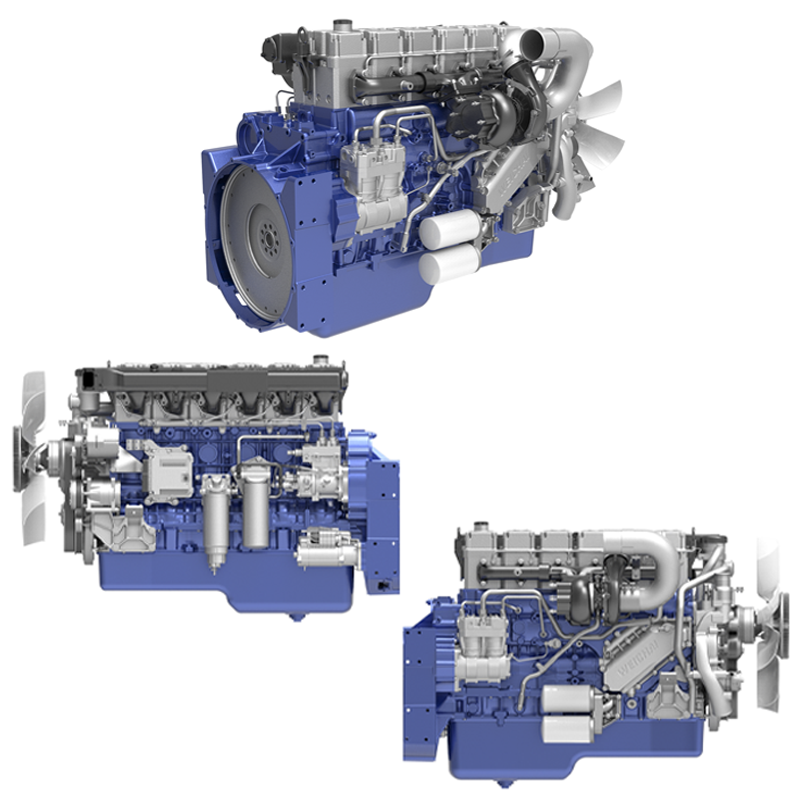 WP12 series engines for bulldozers