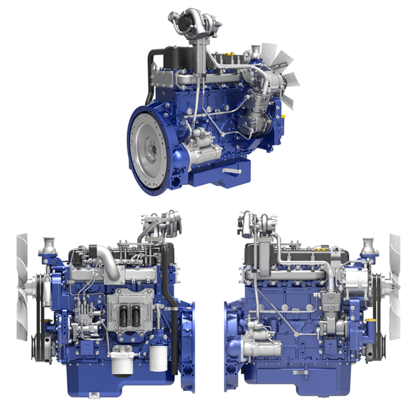 WP4.1 series engines for loaders